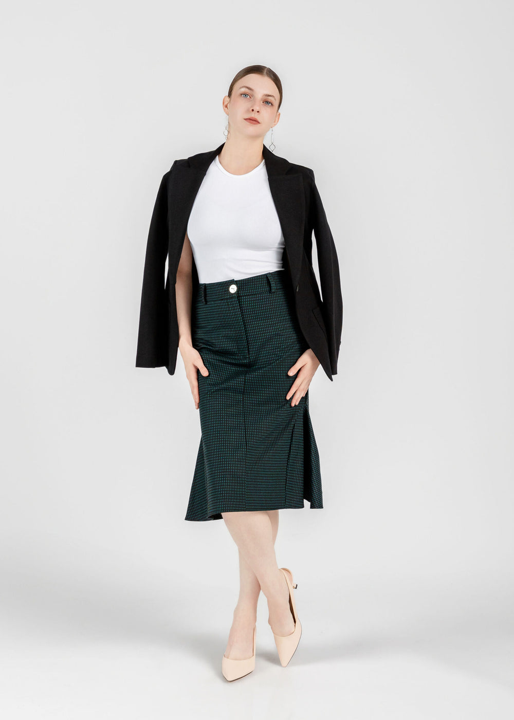 Single Breasted Jacket Black